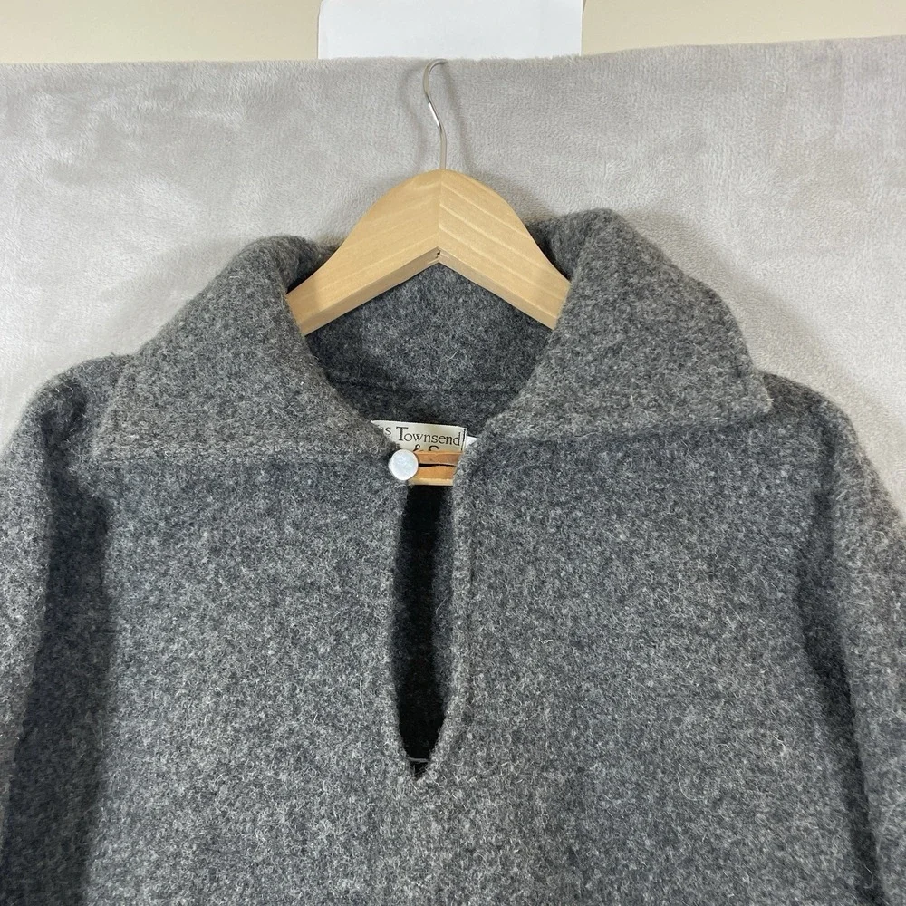Jas Townsend & Son Pullover Mens XL Wool Coat Reenactment Frock Jacket Outdoor